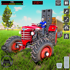 Indain Tractor Farming Game 3D icône