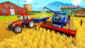 Indain Tractor Farming Game 3D capture d'écran 2