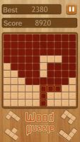 Lucky wooden block Puzzles - fun game to play Affiche