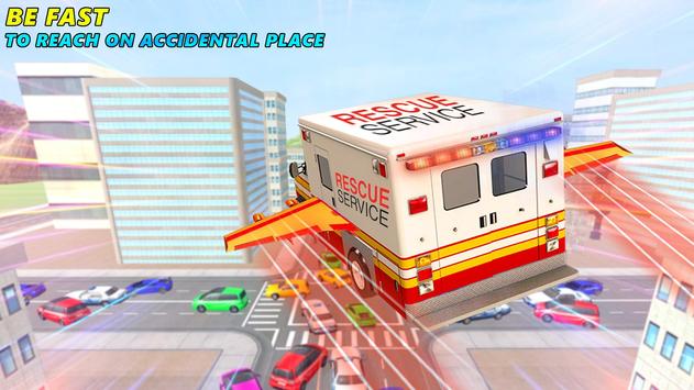 Flying Ambulance Rescue Emergency Game 截图 7