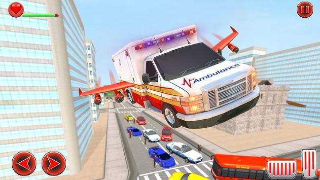 Flying Ambulance Rescue Emergency Game 截图 15