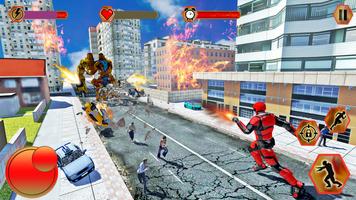 Fire Hero Robot: City Rescue screenshot 2