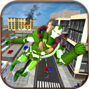 Flying Robot Hero Games: City Survival Mission APK