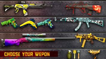 Fire Games: Gun Games Offline Ekran Görüntüsü 2