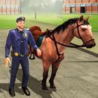 US Police Horse Criminal Chase icône