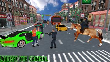 US Police Horse Criminal Chase 스크린샷 1