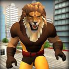 Scary Lion Crime City Attack icono