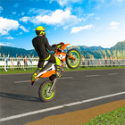 Moto Dirt Bike Wheelie Life 3d biểu tượng