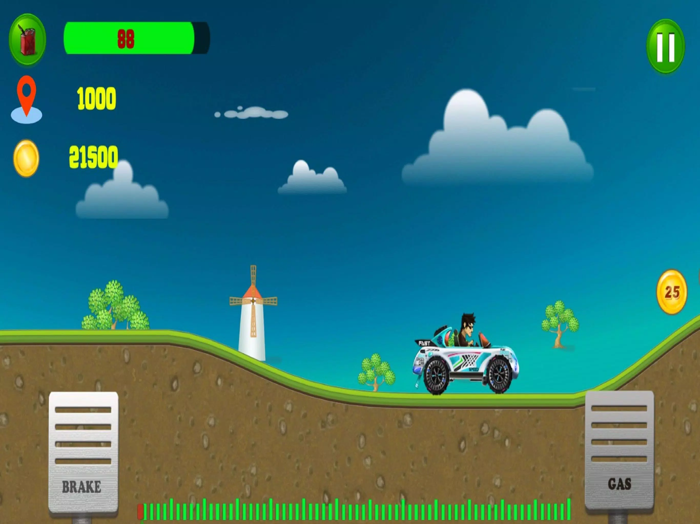 2D Hill Racing - Jogos friv 2