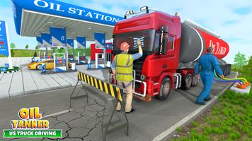 Oil Truck Driving Simulator 3D Affiche