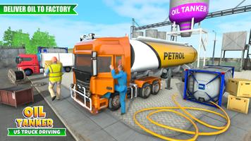 Oil Truck Driving Simulator 3D স্ক্রিনশট 1