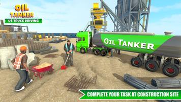 Oil Truck Driving Simulator 3D تصوير الشاشة 3