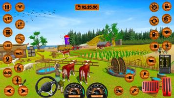 Farm Sim Tractor Farming Games скриншот 3
