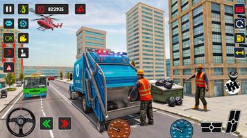 Garbage Trash Truck Simulator screenshot 3