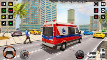 Police Rescue Ambulance Games ảnh chụp màn hình 2