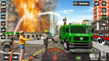 jeux de camion de pompier capture d'écran 2