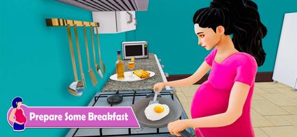 برنامه‌نما Pregnant Mom: Mother Simulator عکس از صفحه