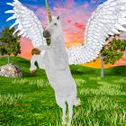 Flying Horse Unicorn pegasus ไอคอน