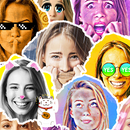Emolfi Keyboard: selfie stickers for messengers APK