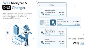 WiFi Analyzer & DNS Changer Affiche