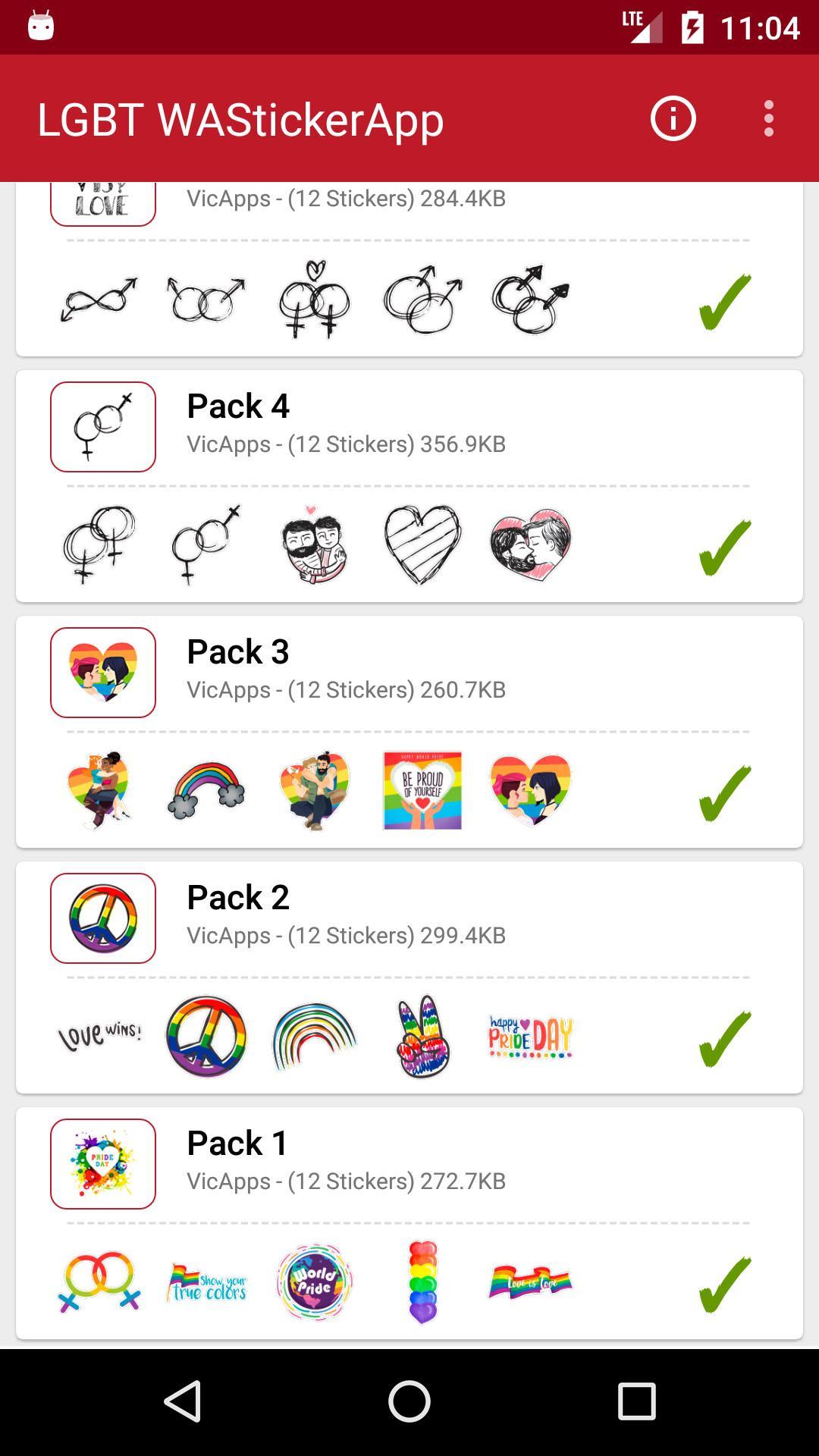 Lgbt Gay Lesbian Stickers For Chat Wastickerapps For Android