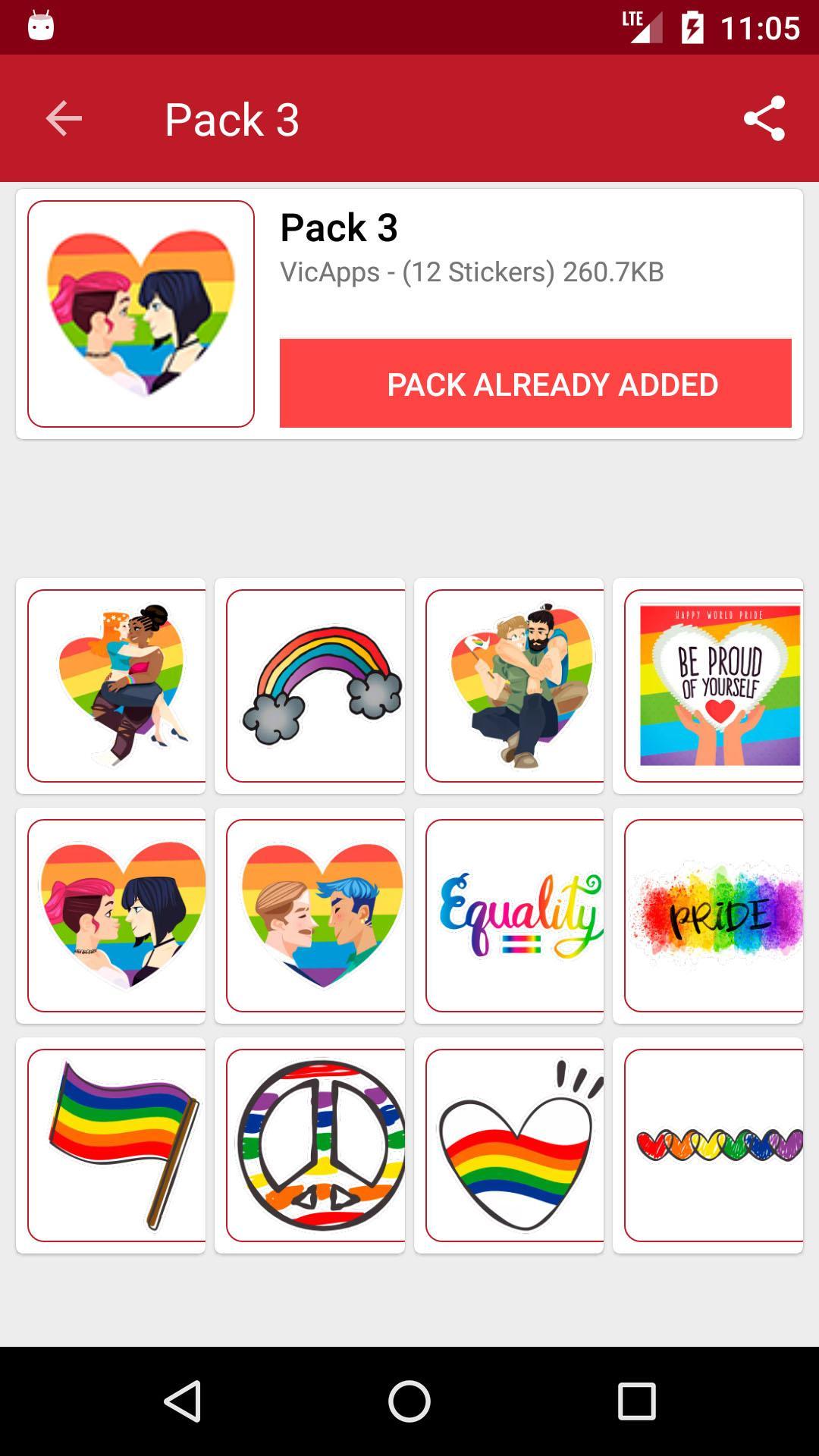 Lgbt Gay Lesbian Stickers For Chat Wastickerapps For Android