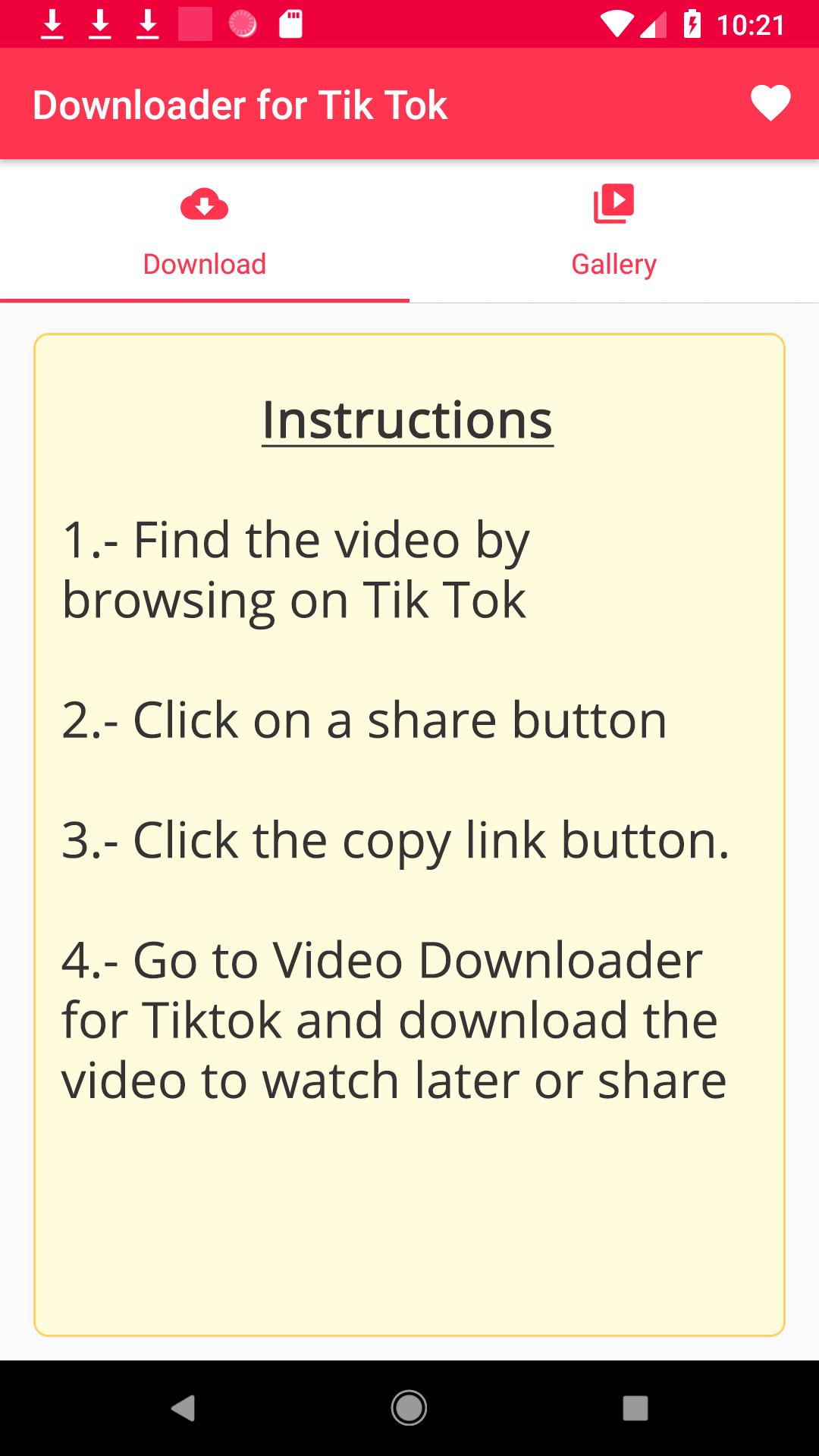 Tok save tik Download TikTok