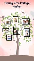 Ramki do zdjęć z rodziny drzew plakat