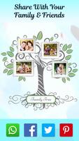 برنامه‌نما قاب عکس خانواده درخت عکس از صفحه