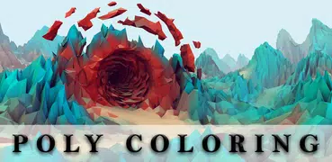Arte de coloración baja poli