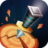 Knife Throw 3D آئیکن