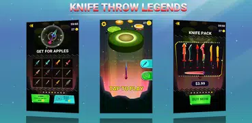 Knife Throw Legends 3D Part 2