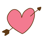 Stickers de Amor - Corazones,  icône
