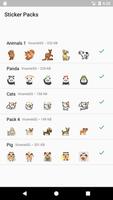 Stickers de Animales Affiche