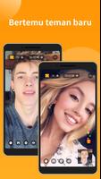 Meetchat - Live Video Chat App syot layar 1