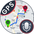 Voice GPS Driving Directions Zeichen