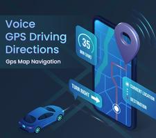 Voice GPS Driving Directions Plakat