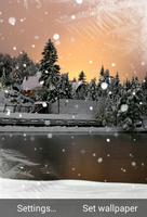 Winter Scenery Wallpaper پوسٹر