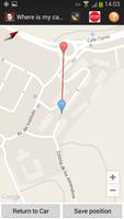 برنامه‌نما Where is my car? عکس از صفحه