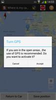 برنامه‌نما Where is my car? عکس از صفحه