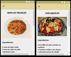 Recetas De Cocina Mexicana capture d'écran 2