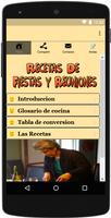 Fiestas y Reuniones Recetas01 Poster