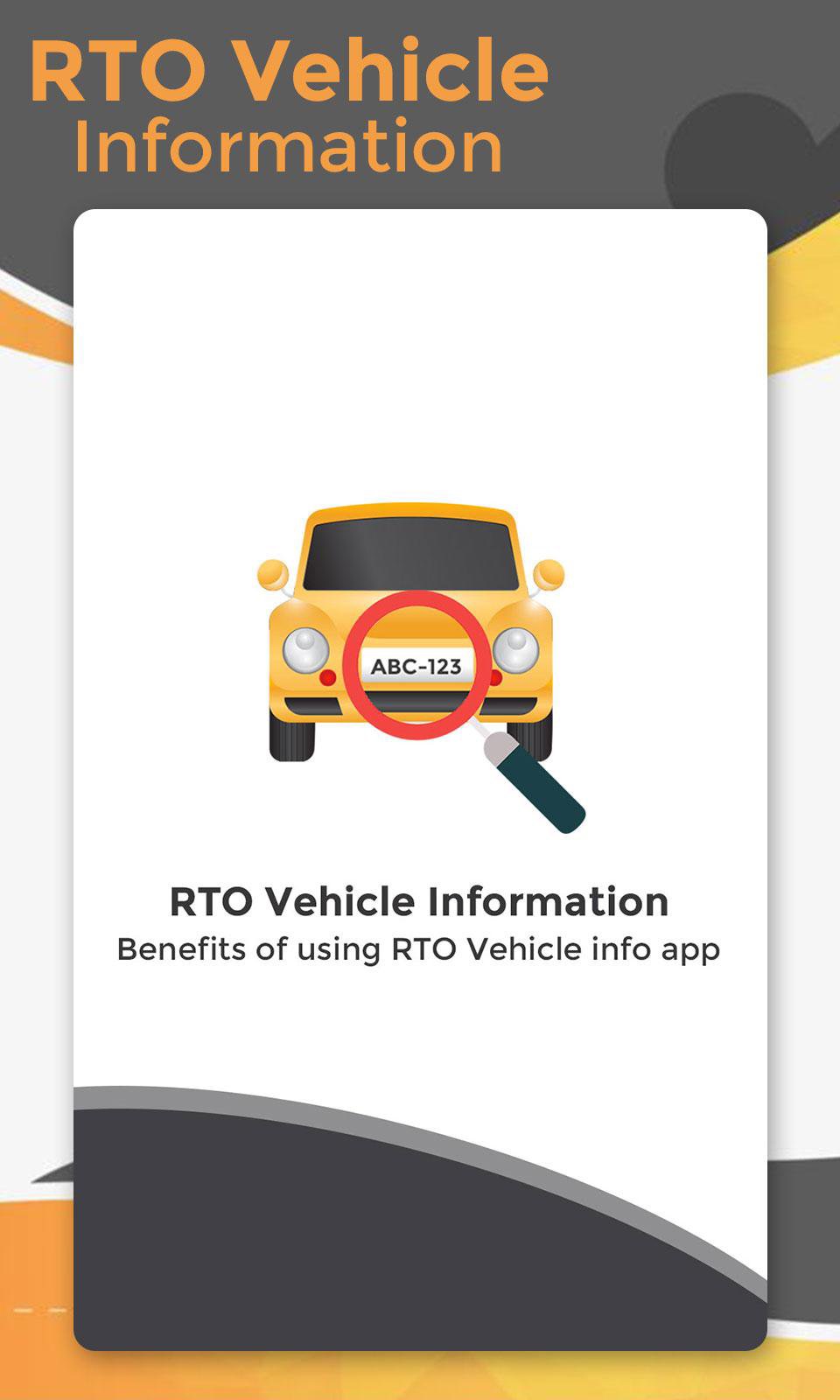 RTO View Vehicle Details RTO vahan Information APK للاندرويد تنزيل