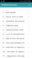 English Grammar Exercises screenshot 1
