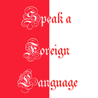 Speak a foreign language icon