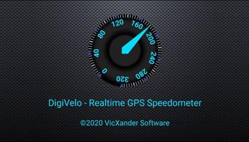 DigiVelo - Realtime GPS Speedometer capture d'écran 2