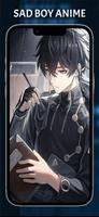 Sad Boy Anime Wallpaper HD imagem de tela 1