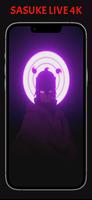 Sasuke Uchiha Live Wallpaper imagem de tela 3