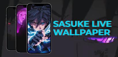 Sasuke Uchiha Live Wallpaper Affiche