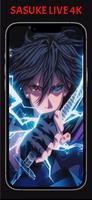 Sasuke Uchiha Live Wallpaper imagem de tela 1